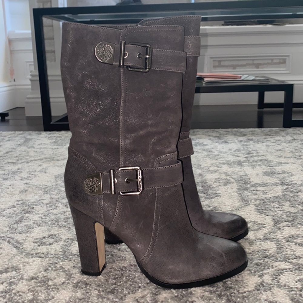 Vince Camuto Leather Boots Size 7.5